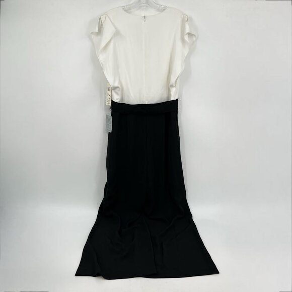Eliza J White and Black Belted Jumpsuit | Size 14 - Picture 2 of 9